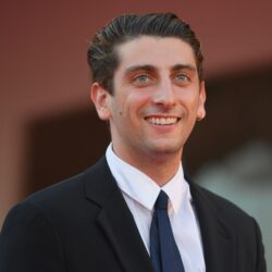 Itamian actro Pietro Castellitto arrives to attend the closing ceremony of the 77th Venice Film Festival, on September 12, 2020 at Venice Lido, during the COVID-19 infection, caused by the novel coronavirus. (Photo by Tiziana FABI / AFP) (Photo by TIZIANA FABI/AFP via Getty Images)